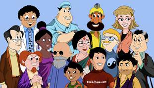 Multiples personajes